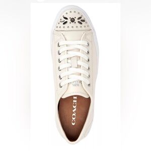 Coach Women's Cream Sneakers